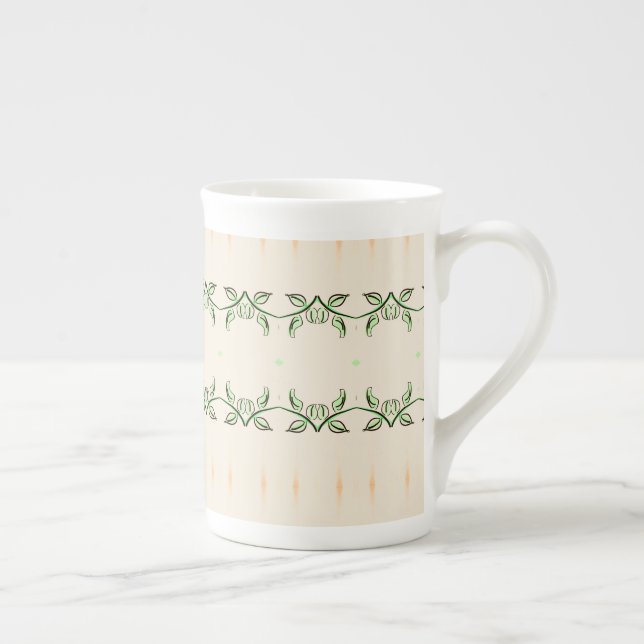 Caneca de café de porcelana fina (Direita)