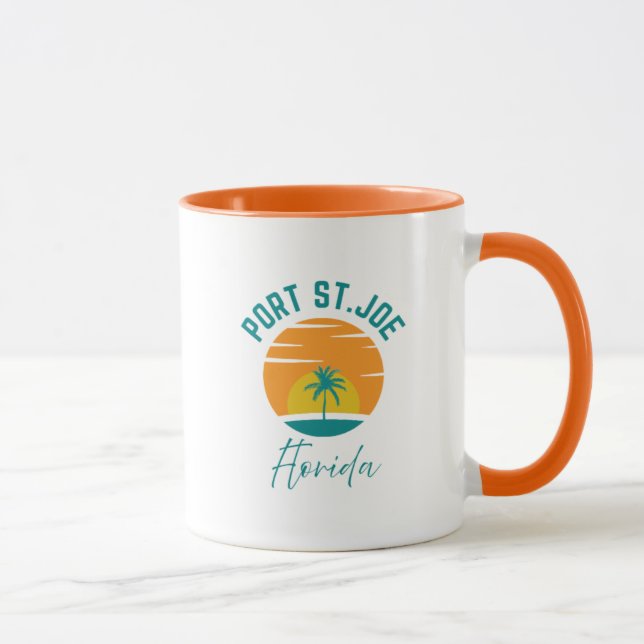 Caneca de café de Port St. Joe Flórida (Direita)