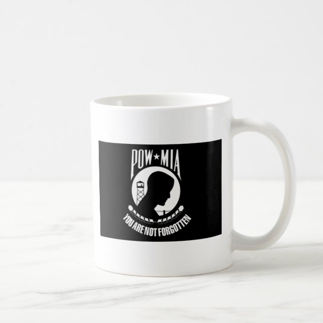 Caneca de café de POW-MIA (Direita)