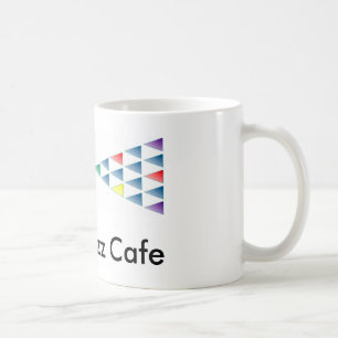 Caneca de café de prata do café do zumbido -
