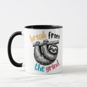 Caneca de Café de Preguiça