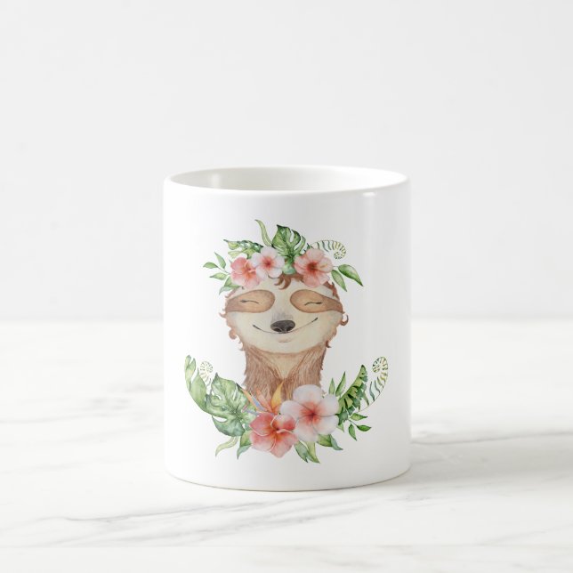 Caneca de Café de Preguiça (Centro)