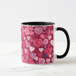 caneca de café de presente de dia de os namorados