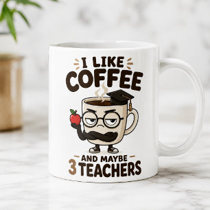 Caneca de Café de Professor Engraçada Presente
