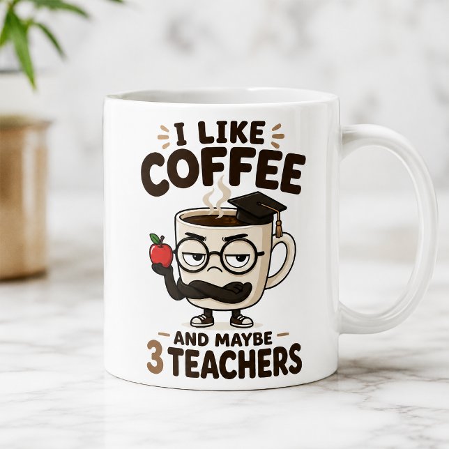 Caneca de Café de Professor Engraçada Presente (Criador carregado)