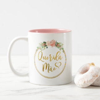 Caneca de café de Querida Mãe - português