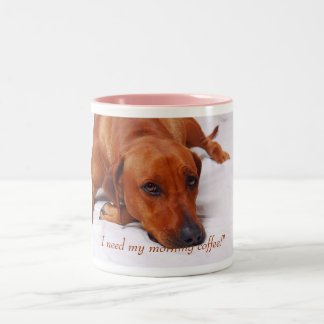 Caneca de café de Rhodesian Ridgeback