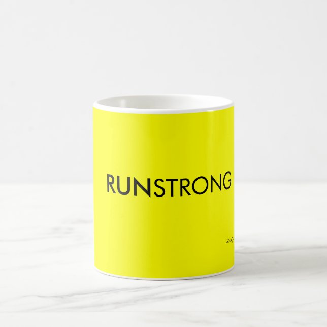 Caneca de café de RUNSTRONG (Centro)
