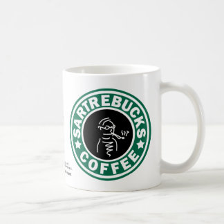 Caneca de café de Sartrebucks