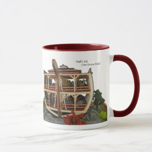 Caneca de café de seção transversal do Diorama
