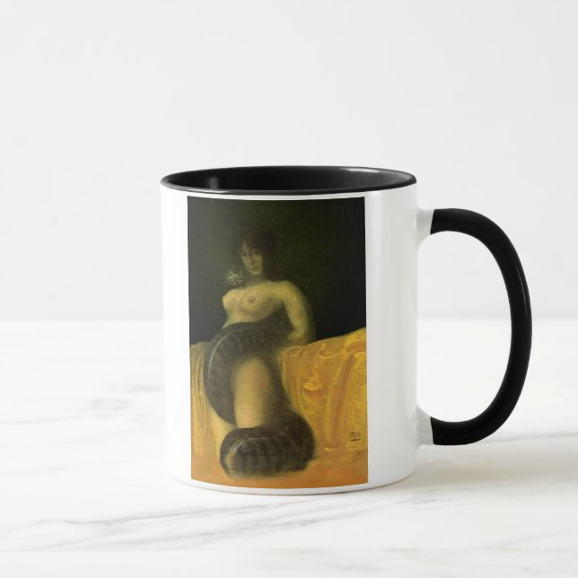 Caneca de café de SnakeGrl (Direita)