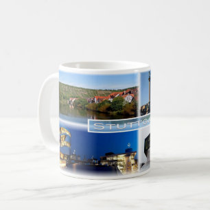 Caneca De Café DE Stuttgart - Rio Neckar - Schlossplatz -