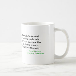 Caneca de café de Texas