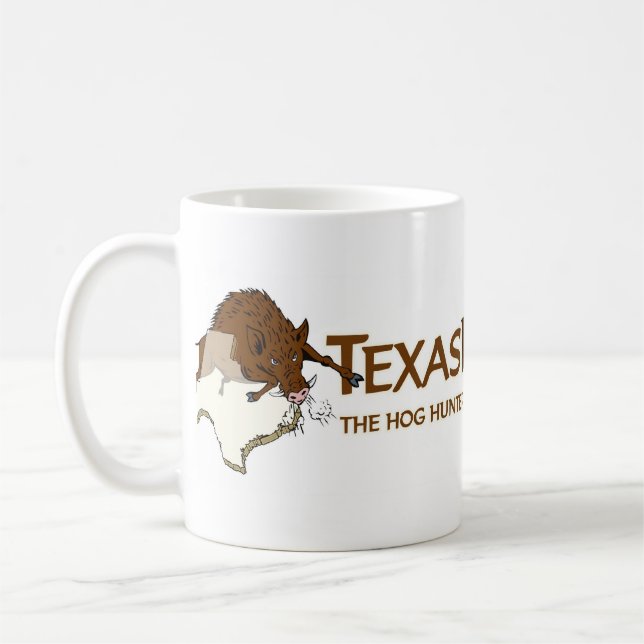 caneca de café de TexasHogHunter.com (Esquerda)