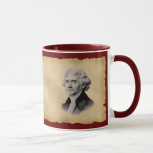 Caneca de café de Thomas Jefferson