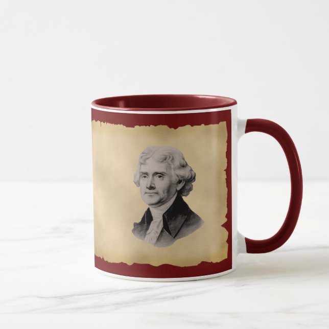 Caneca de café de Thomas Jefferson (Direita)