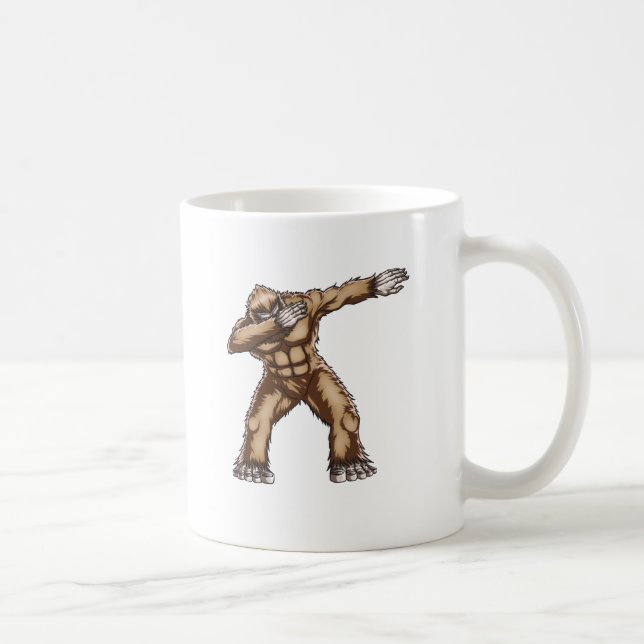 Caneca de café de toque ligeiro de Bigfoot (Direita)