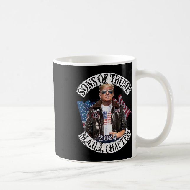 Caneca De Café De Trump Maga Capítulo 2024 (Direita)