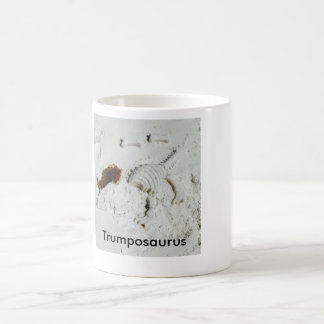 Caneca de café de Trumposaurus Donald Trump