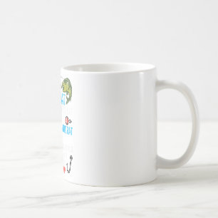 Caneca De Café Dê um Democrata Peixe Funny Fishing Republicano Ho