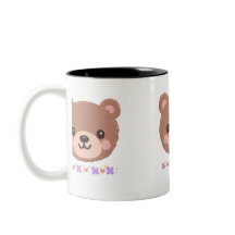 Caneca de café de urso