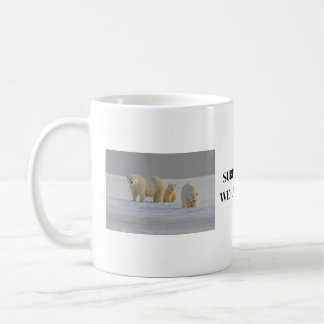 Caneca de café de urso polar