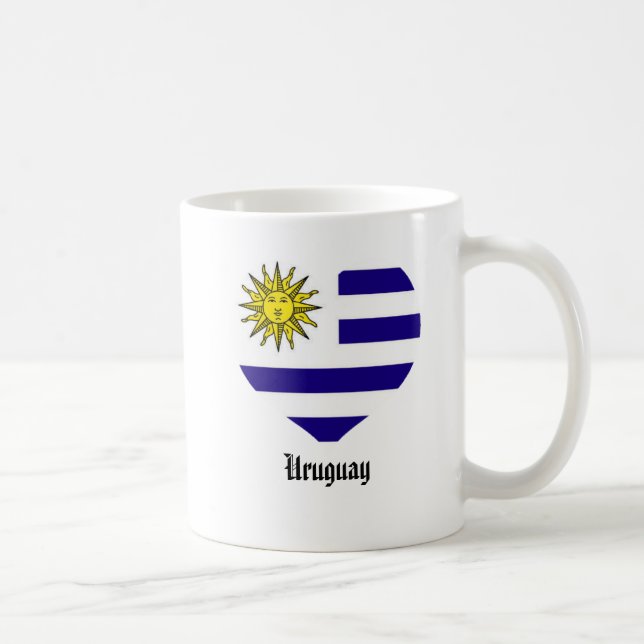 Caneca de café de Uruguai (Direita)