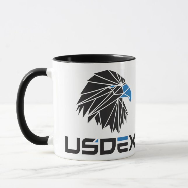 Caneca de café de USDEX (Esquerda)