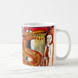 Caneca de café de Utopia do dragão