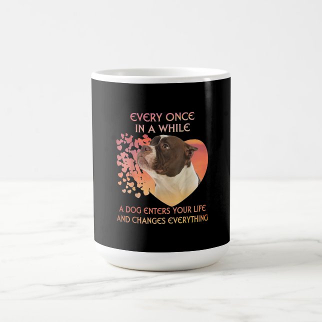 Caneca De Café De Vez Em Quando Um Cachorro Entra Em Você (Centro)