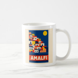 Caneca de Café de Viagem Antiga Amalfi Itália Cost