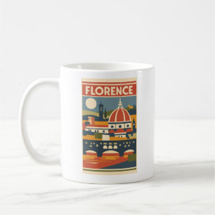 Caneca de Café de Viagem Antiga Catedral de Floren