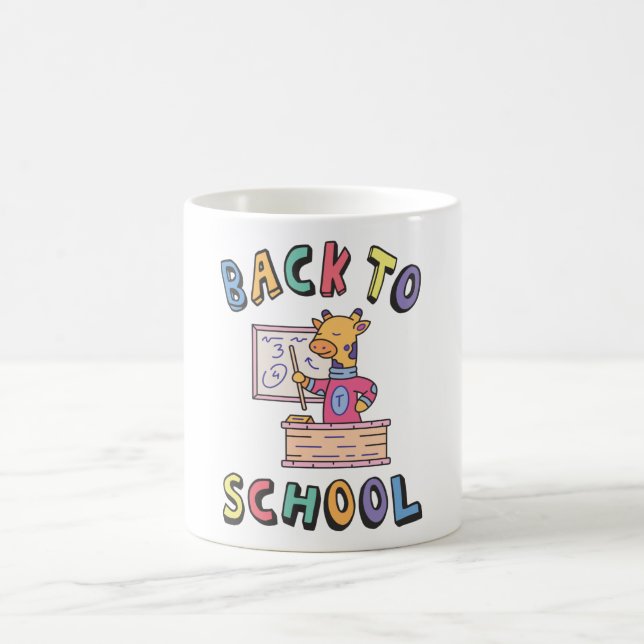 Caneca De Café De volta à escola (Centro)