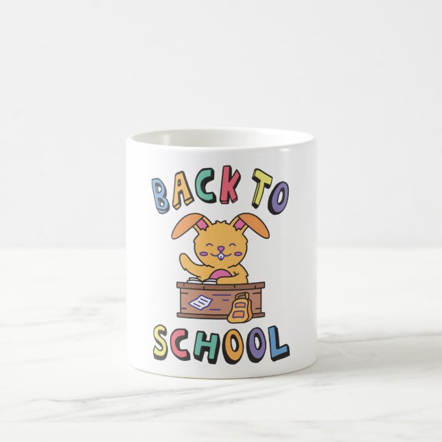 Caneca De Café De volta à escola (Centro)