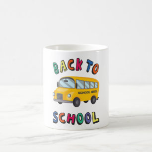 Caneca De Café De volta à escola