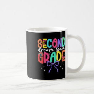 Caneca De Café De Volta À Escola Equipe De Sonhos De Segundo Grau