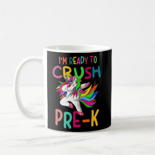 Caneca De Café De volta à escola Estou pronto para esmagar o unic