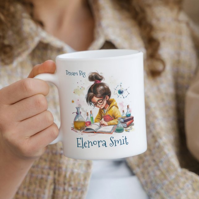 Caneca De Café De Volta À Escola I Science 1 (Criador carregado)