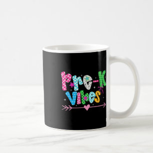 Caneca De Café De Volta À Escola O Professor De Groovy Pré-k Vibe