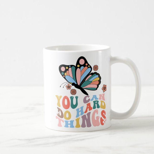 Caneca De Café De Volta À Escola Você Pode Fazer Coisas De Duro (Direita)