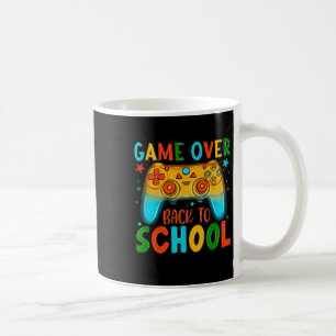 Caneca De Café De Volta Ao Jogo Da Diversão Escolar Sobre O Profe