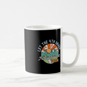 Caneca De Café De Volta Ao Presente Escolar Deixar A Aventura De