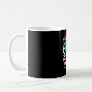 Caneca De Café De volta às aulas aqui vamos nós quero dizer bem-v