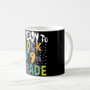 Caneca De Café De Volta às Aulas Estou Pronto para Arrasar 9ª Sér
