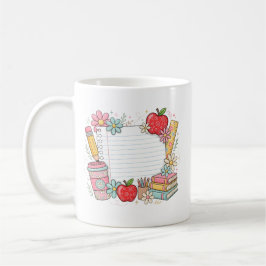 Caneca De Café De volta às aulas Professor favorito