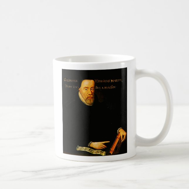Caneca de café de William Tyndale, pai do Engli… (Direita)