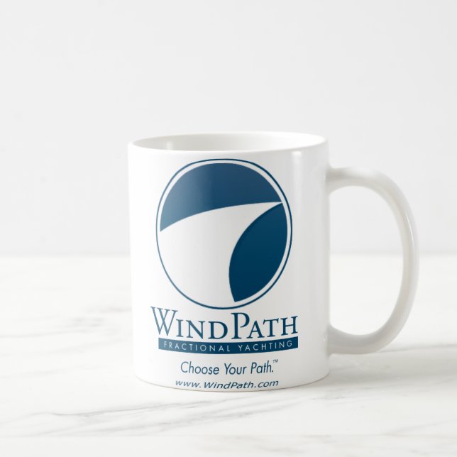Caneca de café de WindPath (Direita)