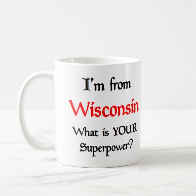 caneca de café de wisconsin (Esquerda)