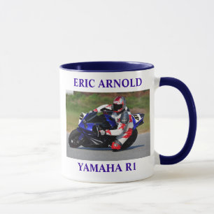 Caneca de café de Yamaha R1 Eric Arnold JenningsGP