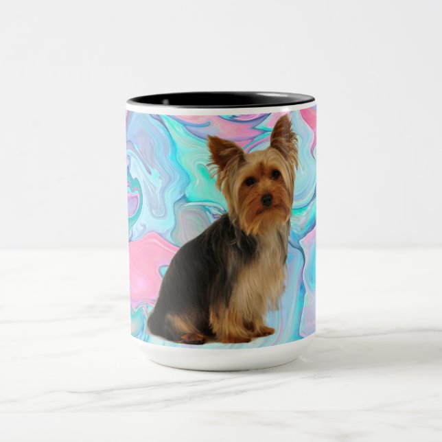 Caneca de café de Yorkie (Centro)